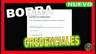  Borrar contraseña guardada RDP  Escritorio remoto Windows   Guardadas en Windows 11 y 10