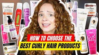 HOW TO CHOOSE THE BEST CURLY HAIR PRODUCTS  Beginners guide to curly hair products
