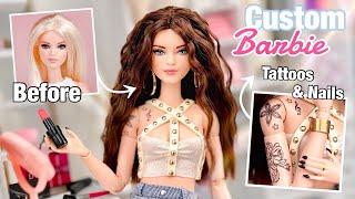 Custom Barbie Doll Giving this Doll a Completely NEW Look - Makeover Transformation