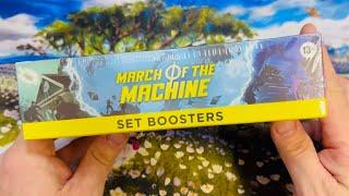 March of the Machines Set booster box #mtg