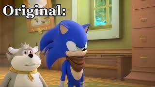 Meme Approved original vs meme  sonic boom