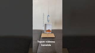 Ev yapımı asansörümüz