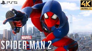 PS5 MARVELS SPIDERMAN 2  - Looks ABSOLUTELY AMAZING - 4K60FPS RAY TRAYCING  ULTRA GRAPHICS