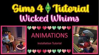 How to Install Wicked Whims Animations  Sims 4 Tutorial