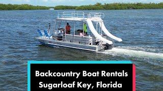 Best Boat Rental In The Florida Keys Double Slide Pontoon Boat Rental In Key West