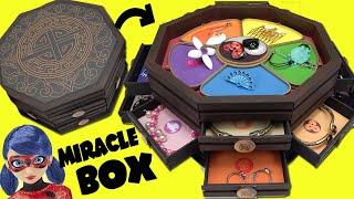 Miraculous Ladybug Miracle Box Handmade Jewelry and Kwamis Surprises from Master Fu