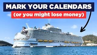 When will new Royal Caribbean cruises be posted for 2026 and 2027?