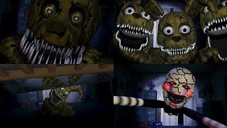 FNaF Custom Jumpscares COMPILATION  FNAF 4  WayTwo