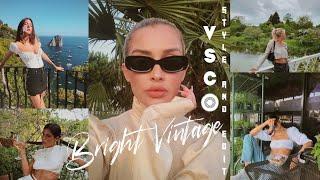 Bright Vintage Filter VSCO tutorial photo edit  VSCO full pack