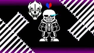 UNDERTALE BATTLE ANIMATION HARD MODE SANS fight