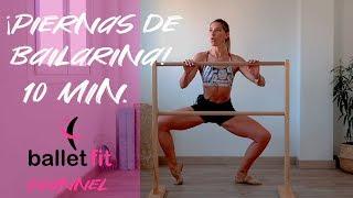 Consigue unas PIERNAS DE BAILARINA 🩰 largas y ligeras Ballet FIT EN CASA