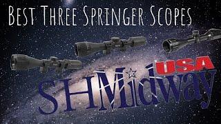 The Three Best Budget Springer Scopes