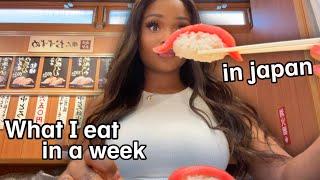 LIFE IN JAPAN  WHAT I EAT IN A WEEK BALANCE