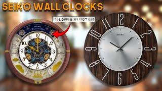 Seiko Wall Clocks Unboxing Timeless Beauty for Every Space