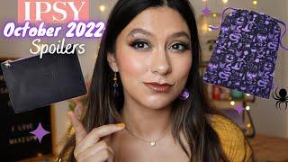 IPSY OCTOBER 2022 GLAM BAG & GLAM BAG PLUS SPOILERS + BAG DESIGNS + SOME DEMOS 