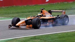 1° vitória de Rubens Barrichello parte 2  corrida editada De la Rosa faz grande corrida