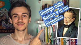 Dialogo della natura e di un islandese spiegazione e commento