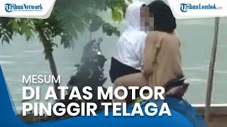 Viral Video Asusila Sejoli di Atas Motor Pinggir Telaga Ngebel Ini Langkah Satpol PP Ponorogo