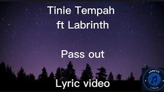 Tinie Tempah ft Labrinth - Pass out Lyric video