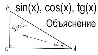 Что такое синус косинус тангенс и котангенс объяснение