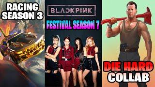 ÚJ Fortnite Leakek Die Hard collab Racing Season 3 K-POP Festival #fortnitehírek