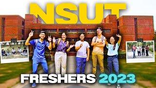 FRESHERS INTRODUCTION VIDEO 2023  NSUT