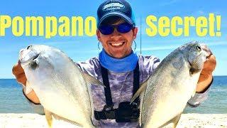 The SECRET to Catching More Pompano Surf Fishing