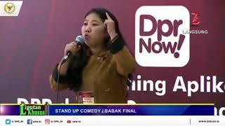 Kiki Juara 3 Grand Final Stand Up Comedy Kritik DPR 2018