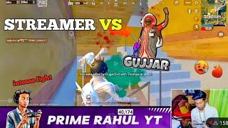 I KILLED A STREAMER ON LIVE STREAM  - PUBG MOBILE LITE   GUJJAR X