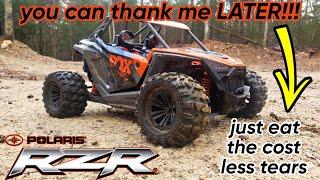 Losi SXS RZR Pro R Tire SWAP What did this change?