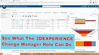 End to End Change Process with the 3DEXPERIENCE Change Manager Role