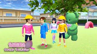 Drama terbaru Sakura School Simulator Yuta and Mio bermain di sekolah temannya gameplay