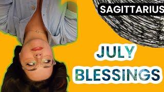 SAGITTARIUS ️ 3 BIG BLESSINGS In JULY Abundance & A SPECIAL Future On The Horizon