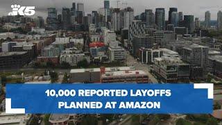 10000 reported layoffs planned at Amazon