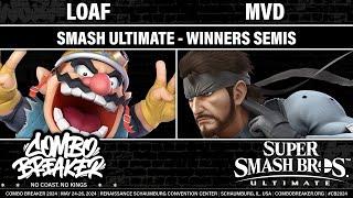 COMBO BREAKER 2024 WINNERS SEMIS - loaf Wario vs MVD Snake - Smash Ultimate