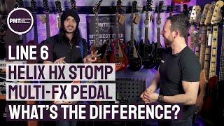 Line 6 Helix HX Stomp Multi-Effects Pedal - Whats The Difference?