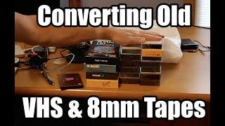 Converting Old VHS and 8MM Tapes to Digital