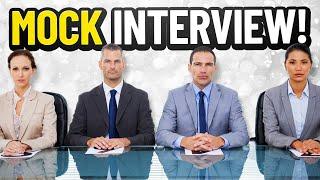 MOCK INTERVIEW QUESTIONS & ANSWERS 10 Common Interview Questions and SAMPLE ANSWERS