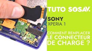 Tutoriel SOSav  Remplacement du Connecteur de Charge du Sony Xperia 1