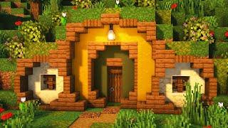 Minecraft Hobbit Hole Survival Base Tutorial