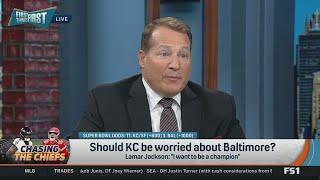 FIRST THINGS FIRST  Eric Mangini claims Lamar and Ravens are top threats to Chiefs in AFC