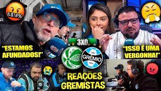 REAÇÕES dos GREMISTAS FURIOSOS com a DERROTA - JUVENTUDE 3X0 GRÊMIO REACT BRASILEIRÃO 2024