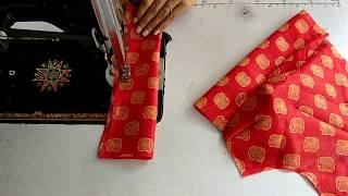 Simple blouse cutting and stitching  Very Easy Method Full Video