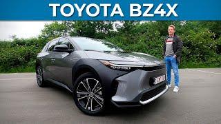 Toyota bZ4X 2022 Review - Toyotas eerste batterij-elektrische auto - AutoRAI TV