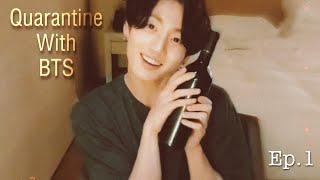 ENGITAROM {Fake Subs} Quarantine With BTS EP.1  Jungkook Special Taekook