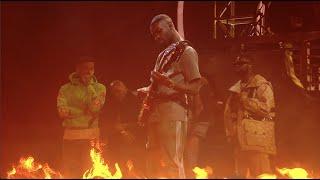 Dave - In The Fire ft. Giggs Ghetts Meekz & Fredo Live at The BRITs 2022