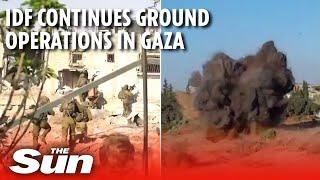 Israel continues ground operations in Gaza