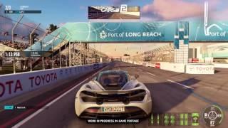 Project CARS 2 - Mclaren 720s Long Beach Grand Prix Chase Footage