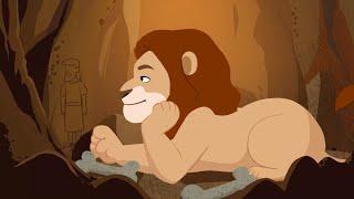 Daniel in the Lions Den Animated with Lyrics - Bible Songs for Children