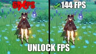 How To UNCAP FPS in Genshin Impact